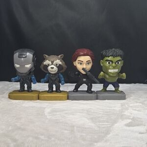 Lot Of 4 Marvel Avengers McDonalds Happy Meal Toys